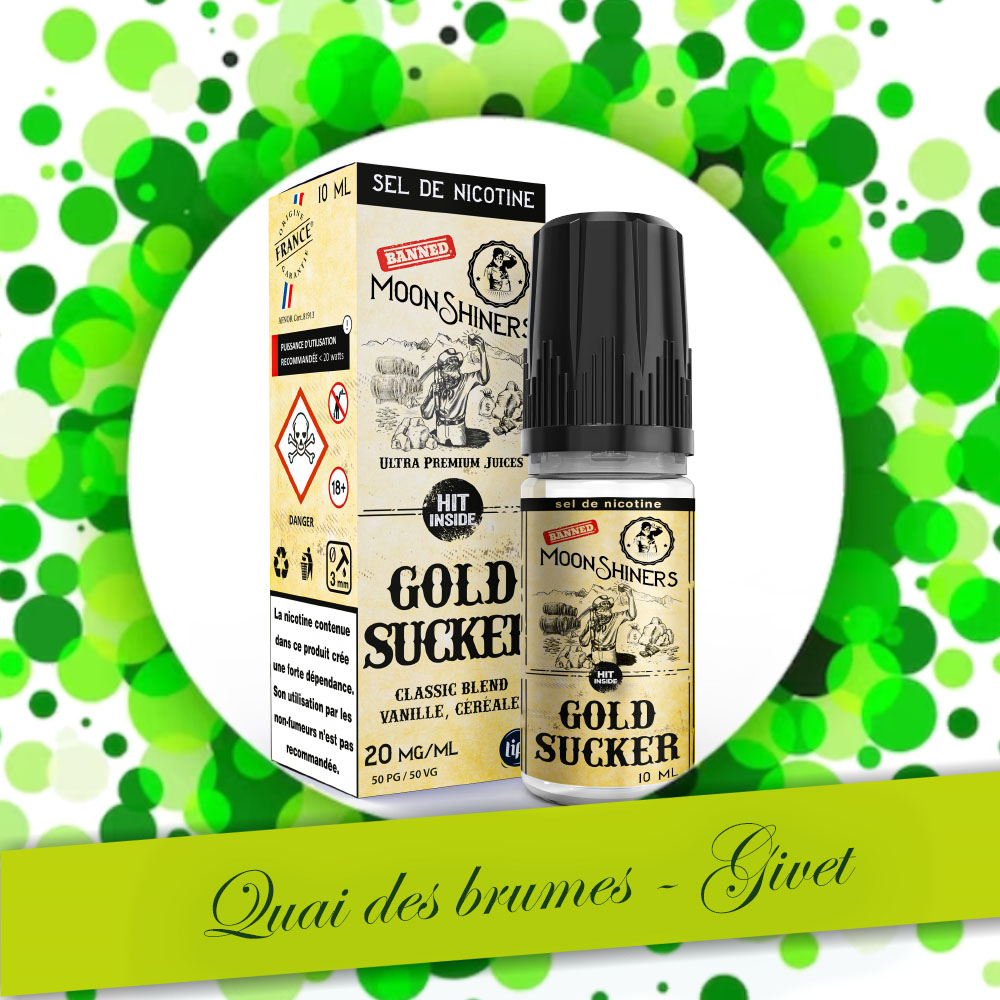 MOONSHINERS GOLD SUCKER (SEL NICO) (10MG)