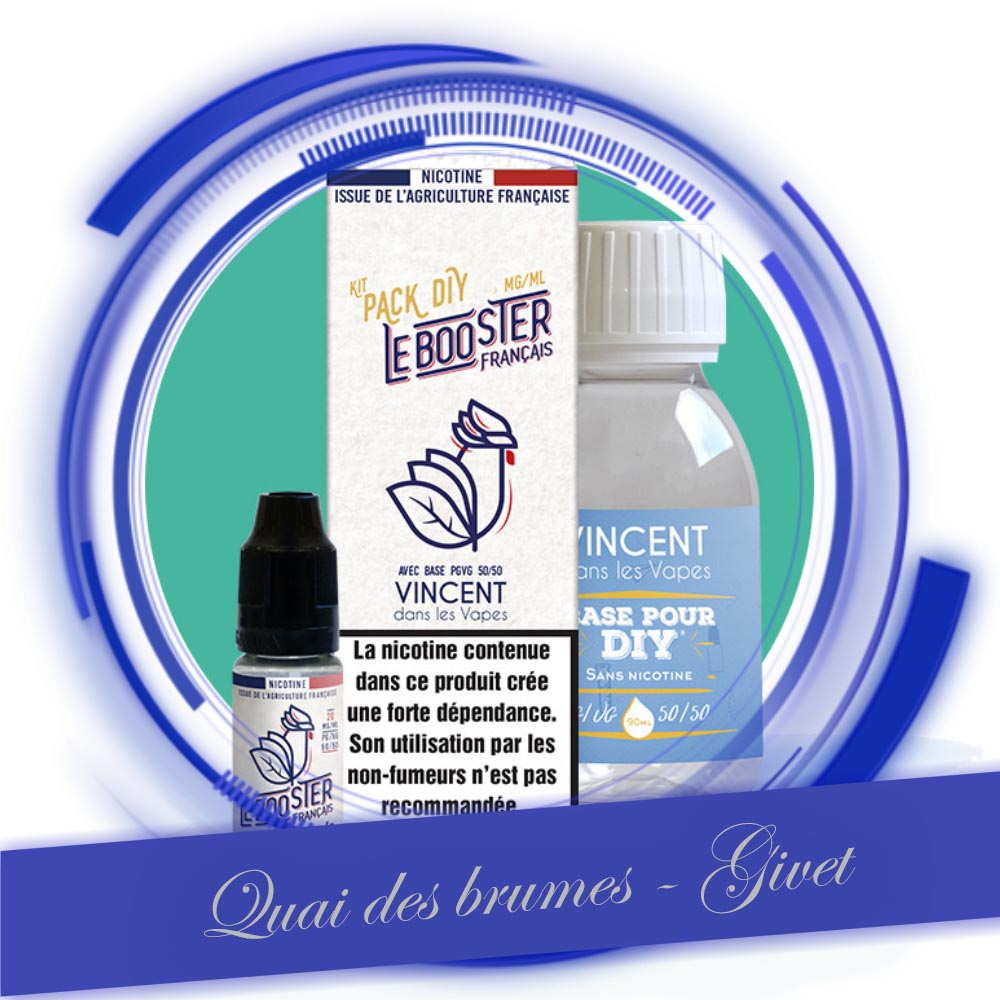 PACK DIY 120ML 4MG LE BOOSTER FRANCAIS