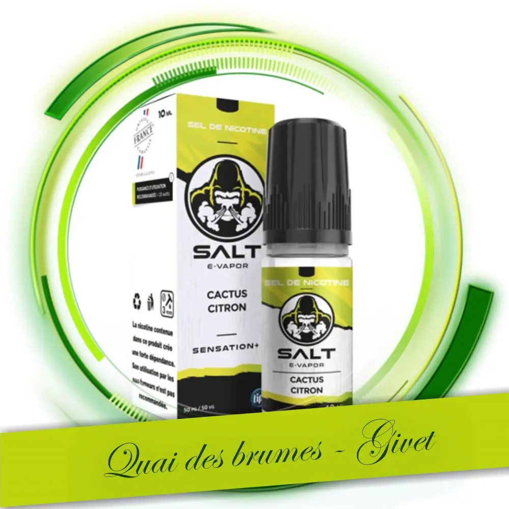 CACTUS CITRON (SEL NICO) (10MG)