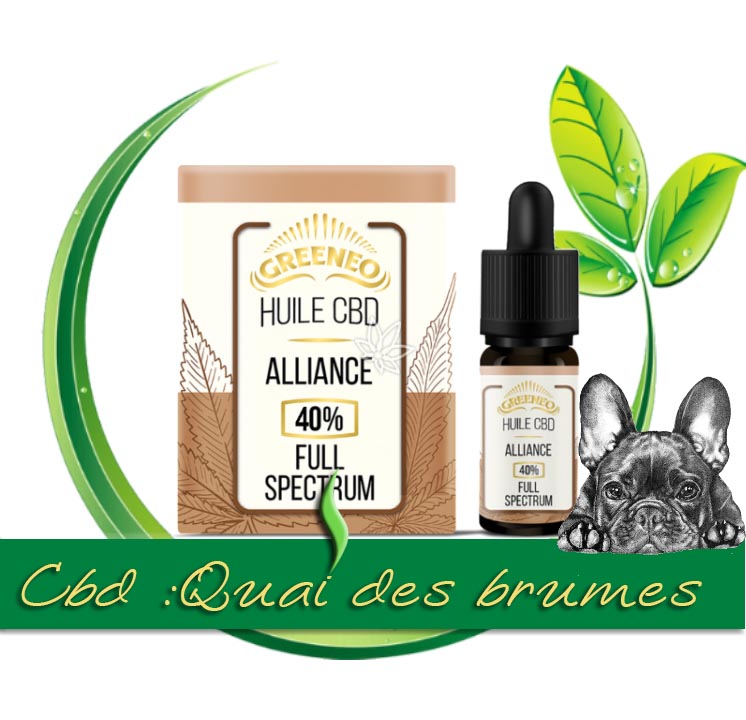 HUILE CBD ALLIANCE 40% SPECTRE COMPLET