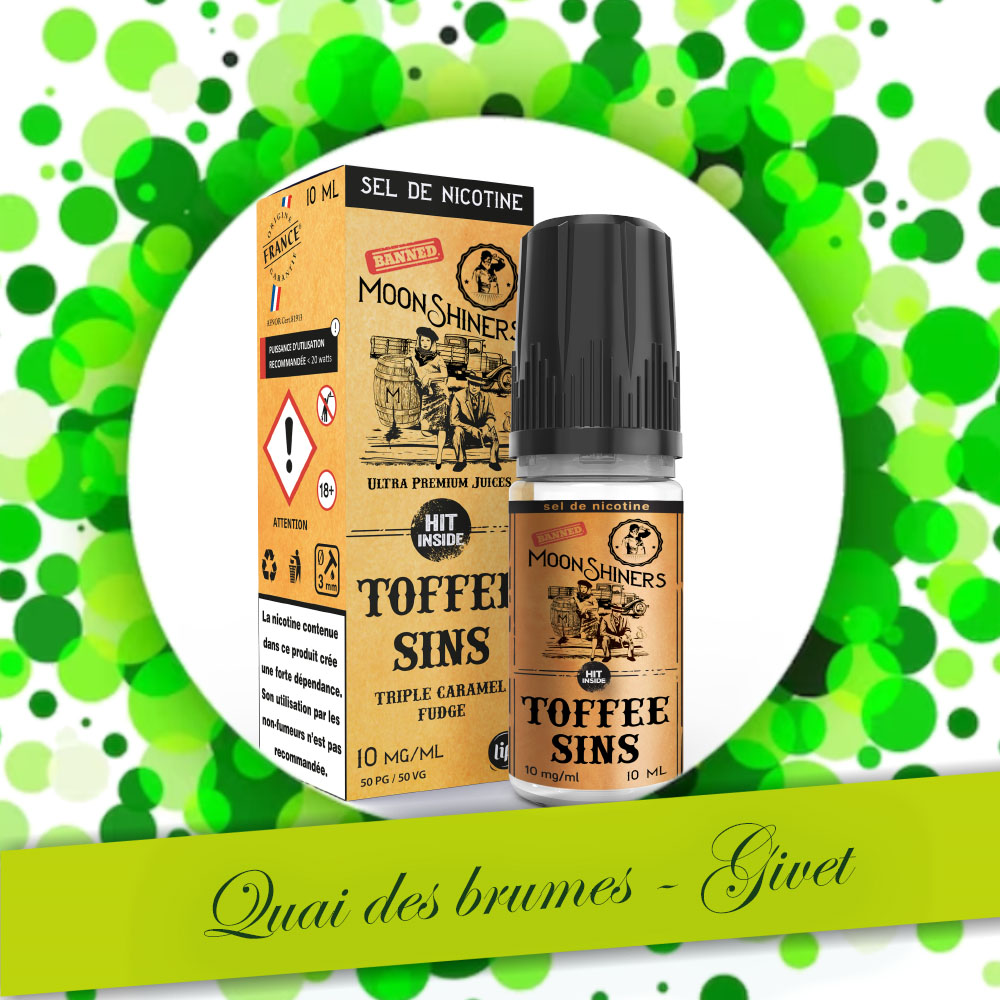 MOONSHINERS TOFFEE SINS (SEL NICO) (10MG)