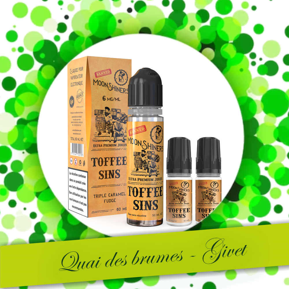MOONSHINERS TOFFEE SINS 60ML (3MG)