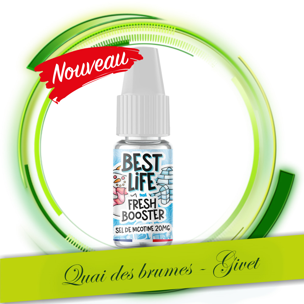 FRESH BOOSTER SEL DE NICOTINE 20MG BEST LIFE