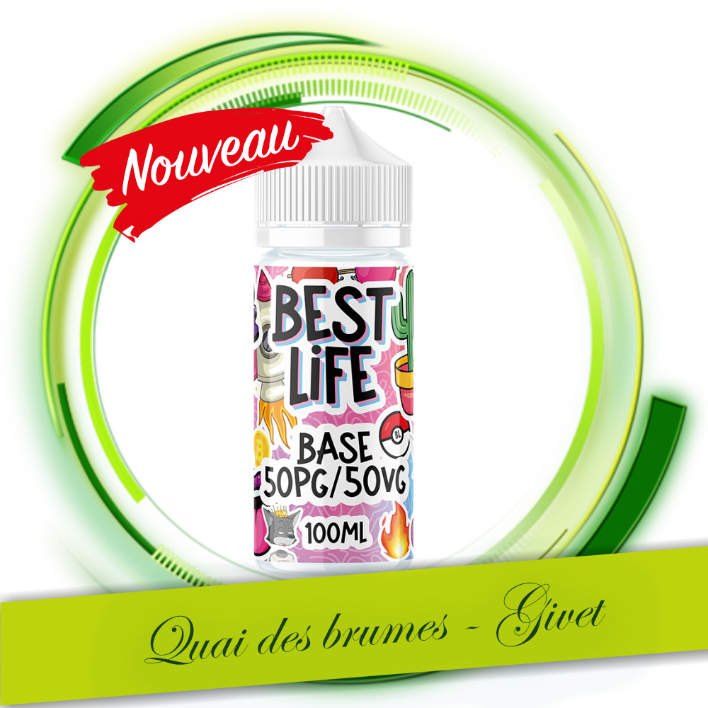 BASE 50PG/50VG 100ML BEST LIFE