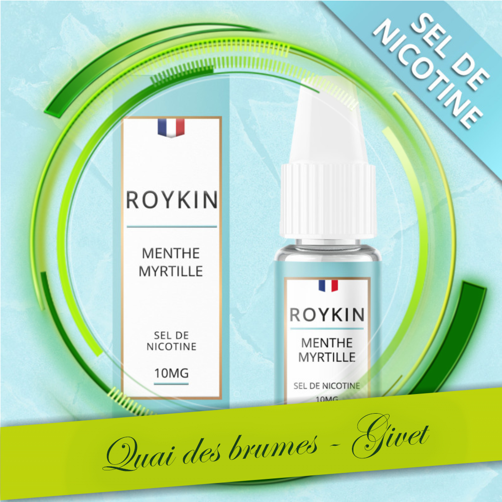 MENTHE MYRTILLE (SEL NICO) (10MG)