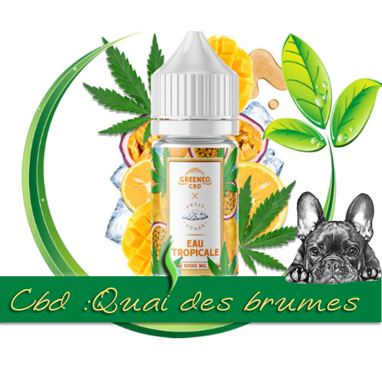 EAU TROPICALE CBD 30ML 1000MG