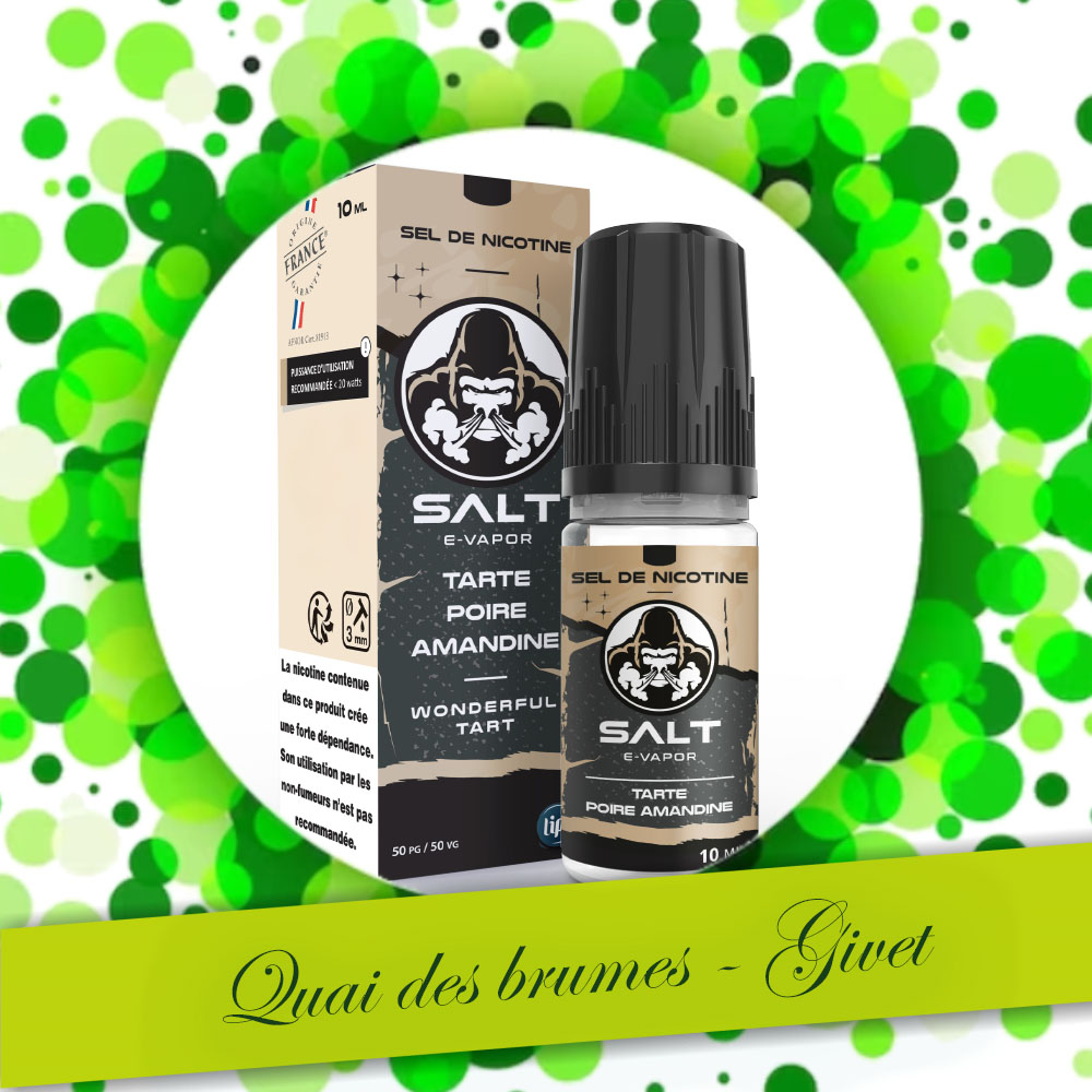 TARTE POIRE AMANDINE ( SEL NICO) (10MG)