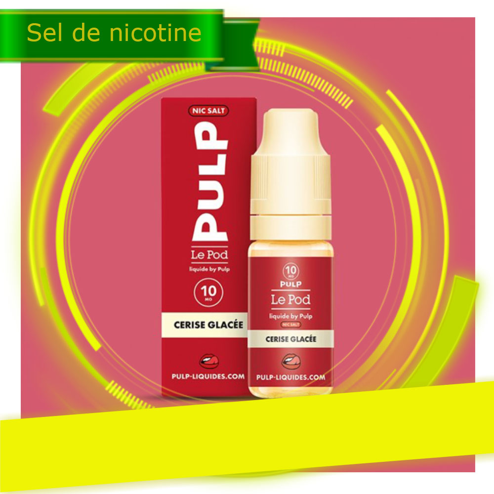 CERISE GLACEE PULP (SEL NICO) (10MG)