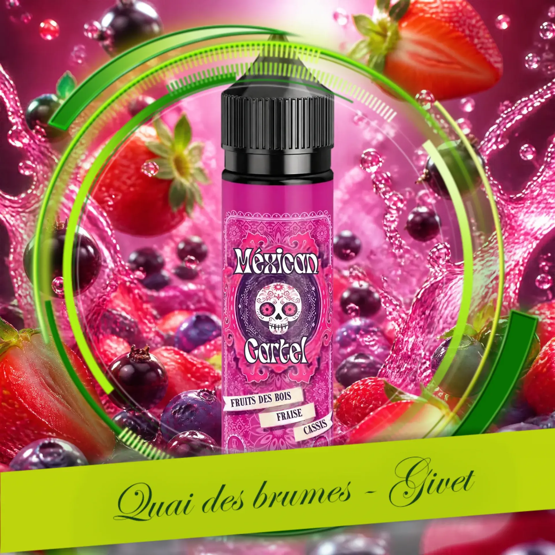FRUITS DES BOIS FRAISE CASSIS 50ML