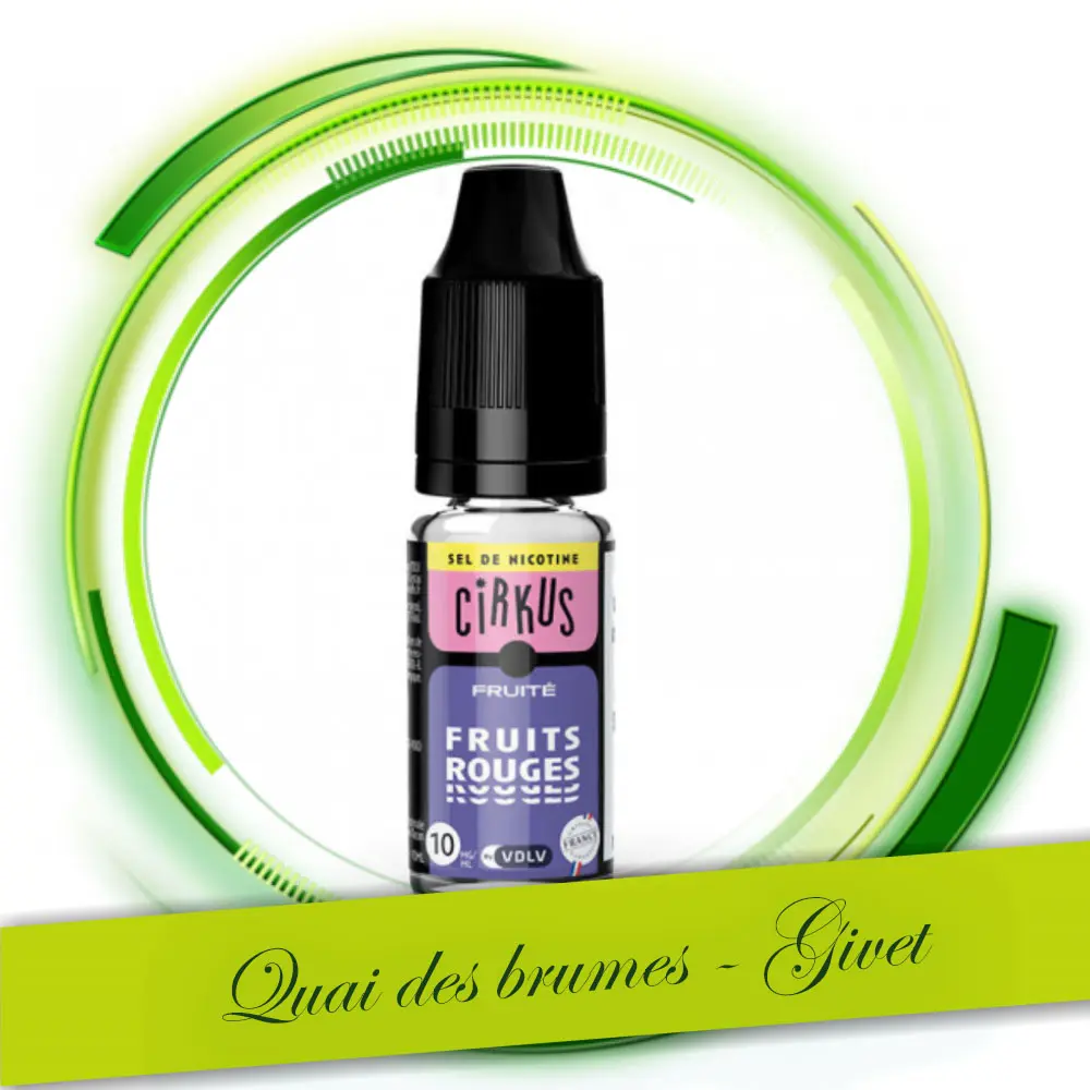 FRUITS ROUGES (SEL NICO) (10MG)