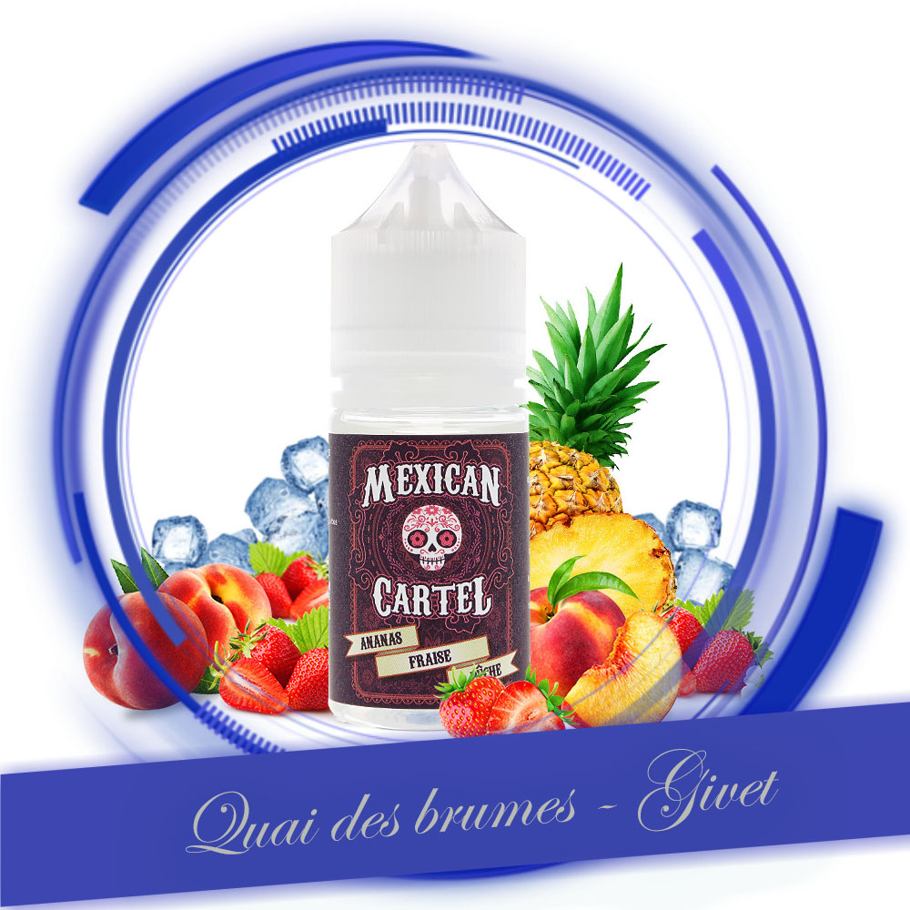ANANAS FRAISE PECHE 30ML