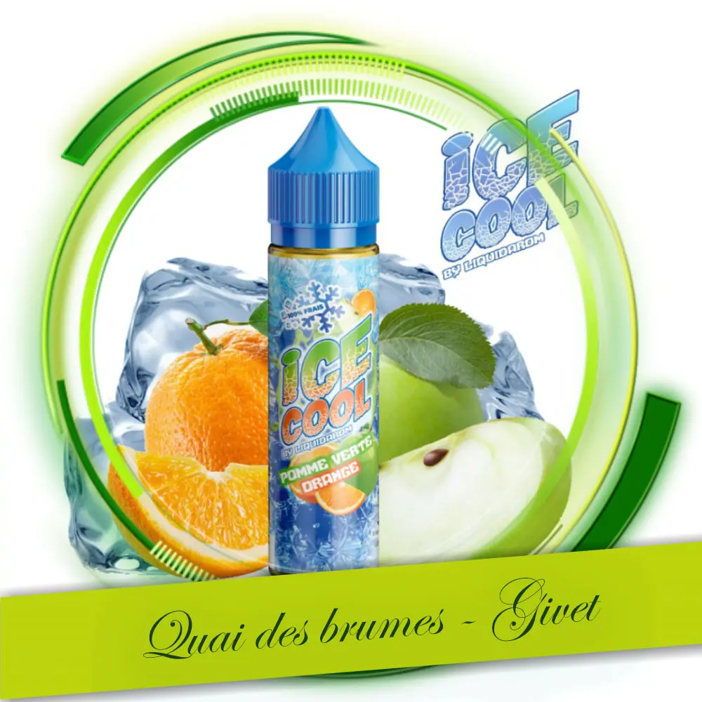 [LIQUIDAROM] POMME VERTE ORANGE 50ML