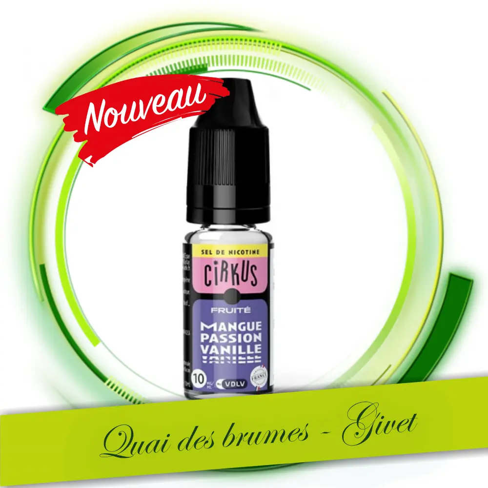 MANGUE PASSION VANILLE (SEL NICO)