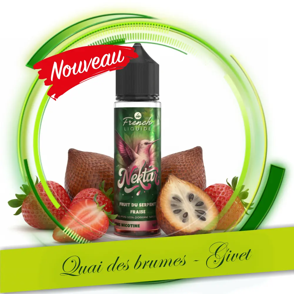NEKTAR FRUIT DU SERPENT FRAISE 50ML