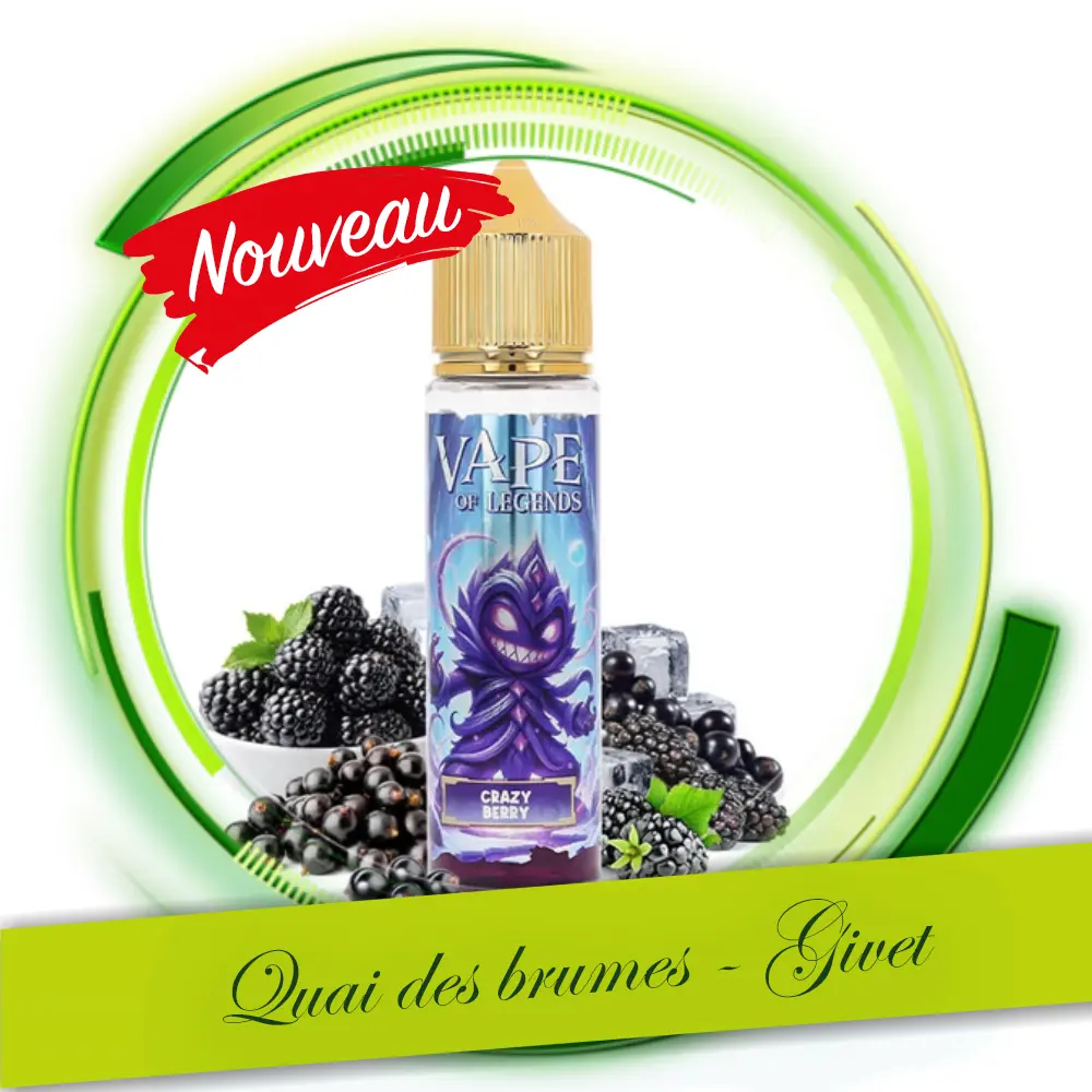 [VAPE OF LEGENDS] CRAZY BERRY 50ML