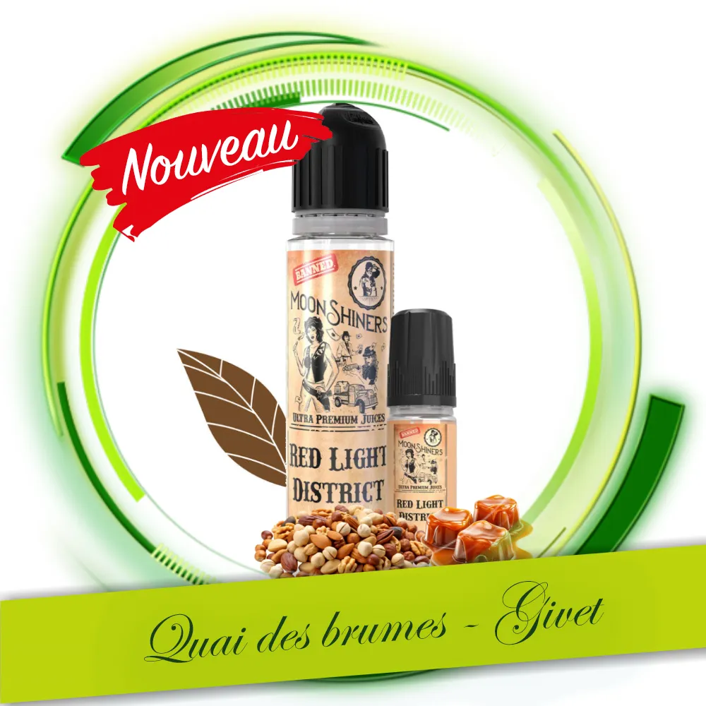 RED LIGHT DISTRICT 60ML  MOONSHINERS