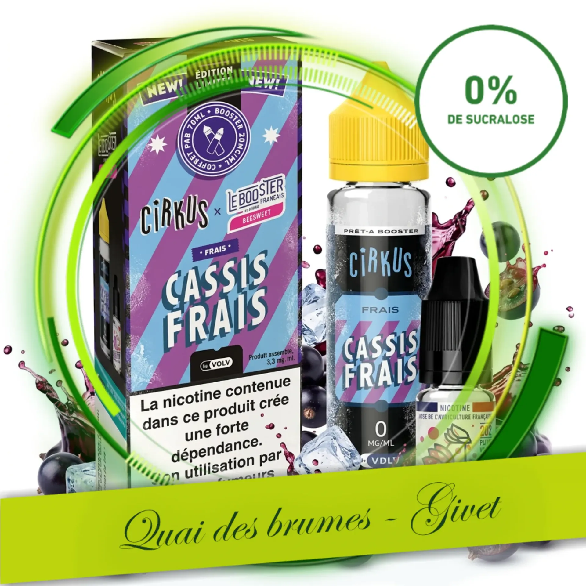 PACK CASSIS FRAIS + NEOSWEET