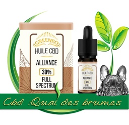 HUILE CBD ALLIANCE 30% SPECTRE COMPLET