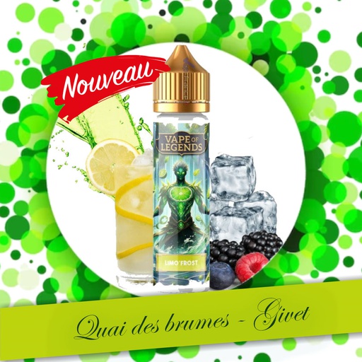 [VAPE OF LEGENDS] LIMO'FROST 50ML