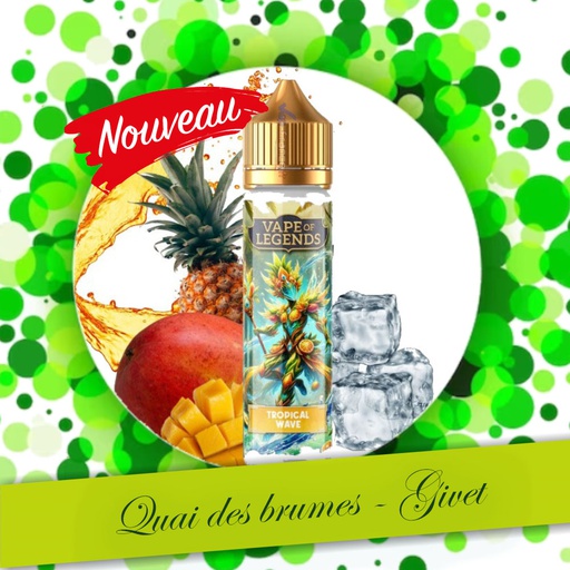[VAPE OF LEGENDS] TROPICAL WAVE 50ML